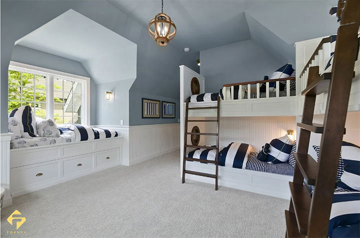 nội thất phòng ngủ bé trai