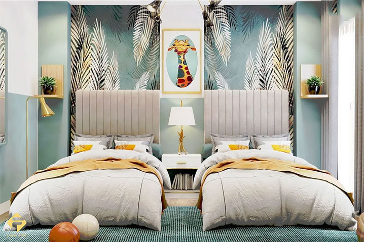 nội thất phòng ngủ bé trai