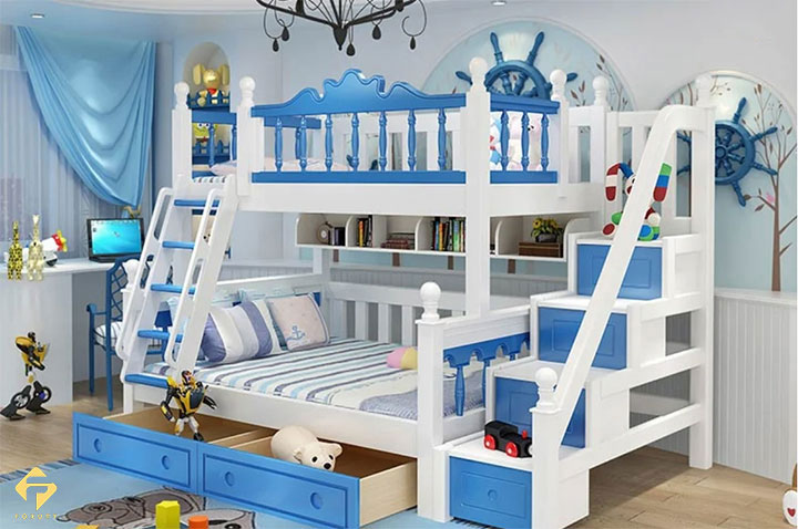 nội thất phòng ngủ bé trai