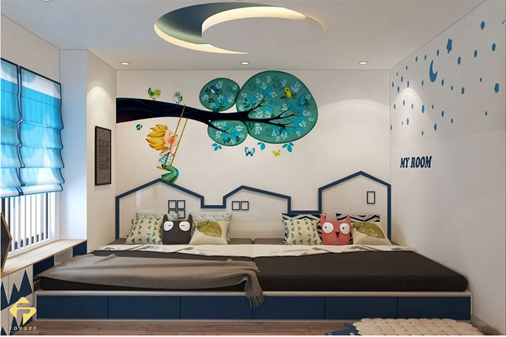 nội thất phòng ngủ bé trai