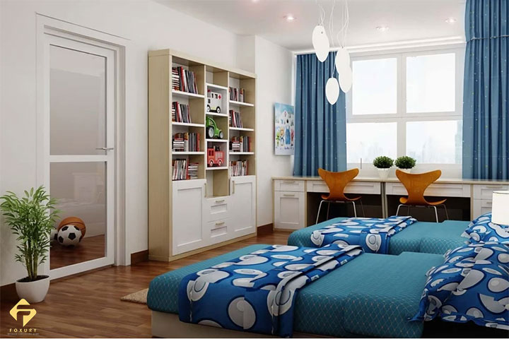 nội thất phòng ngủ bé trai