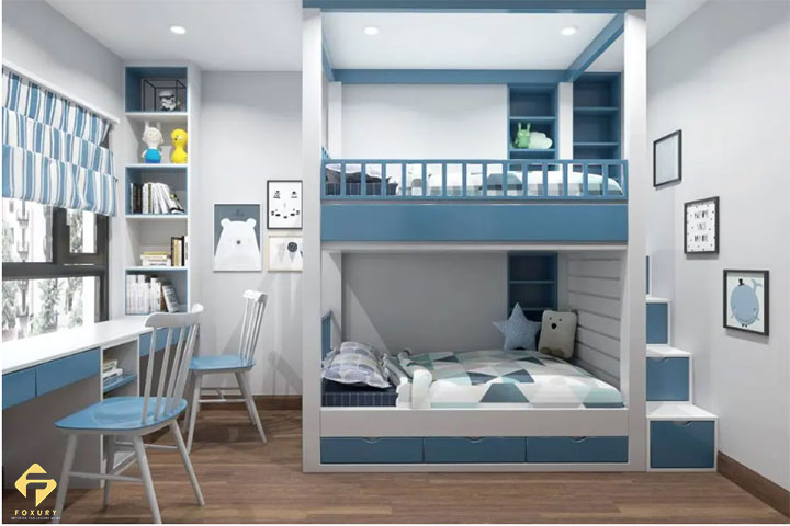 nội thất phòng ngủ bé trai