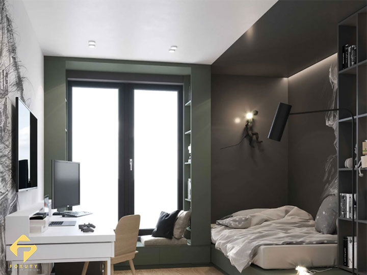 nội thất phòng ngủ bé trai