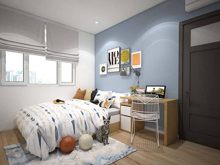 nội thất phòng ngủ bé trai