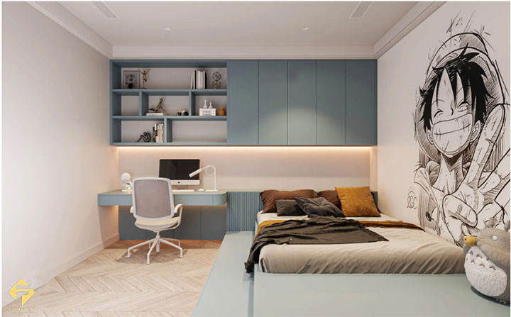 nội thất phòng ngủ bé trai