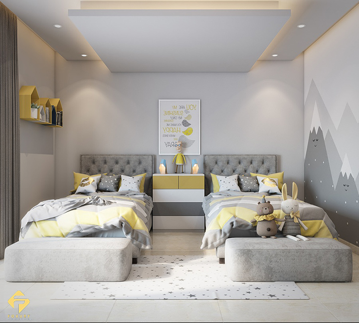 nội thất phòng ngủ bé trai