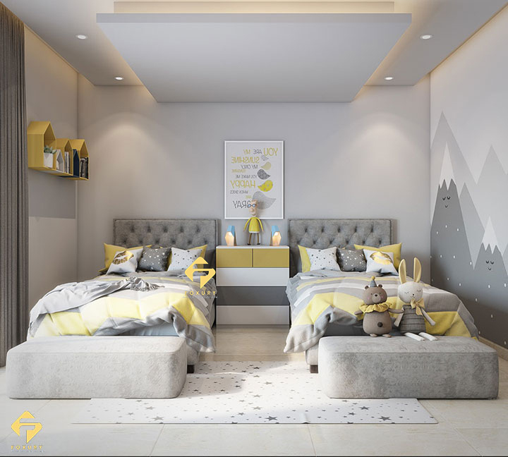 nội thất phòng ngủ bé trai
