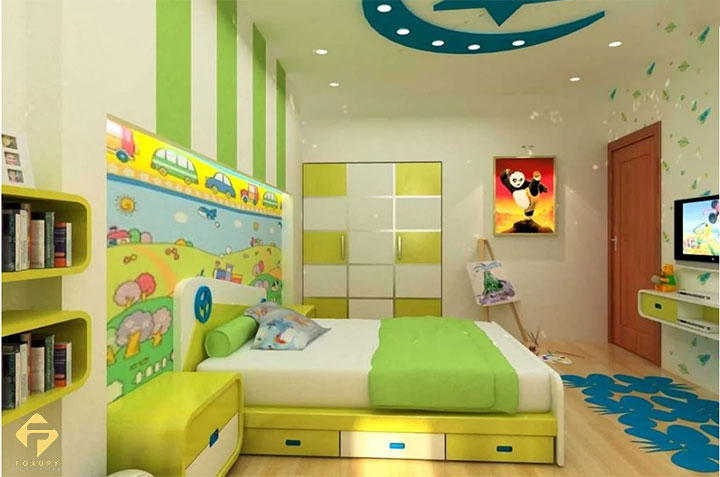 nội thất phòng ngủ bé trI
