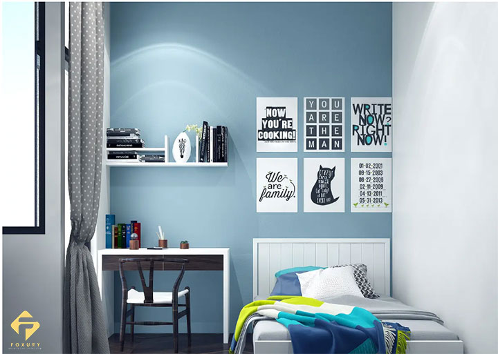 nội thất phòng học bé trai