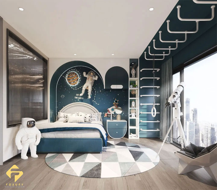 nội thất phòng ngủ bé trAI