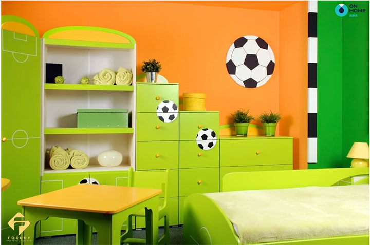 nội thất phòng ngủ bé trAI