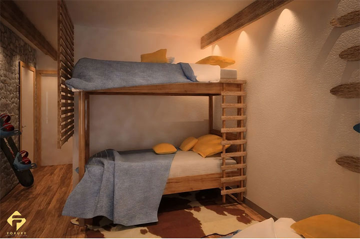 nội thất phòng ngủ bé trai