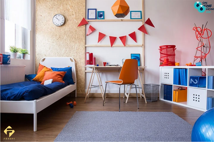 nội thất phòng ngủ bé trai