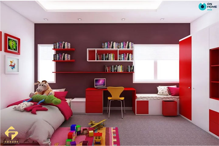 nội thất phòng ngủ bé trai