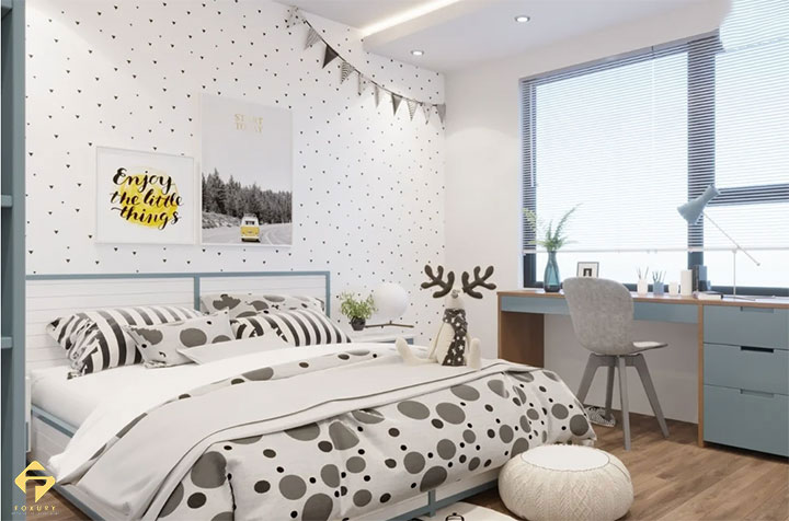 nội thất phòng ngủ bé trai