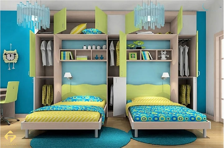 nội thất phòng ngủ bé trai