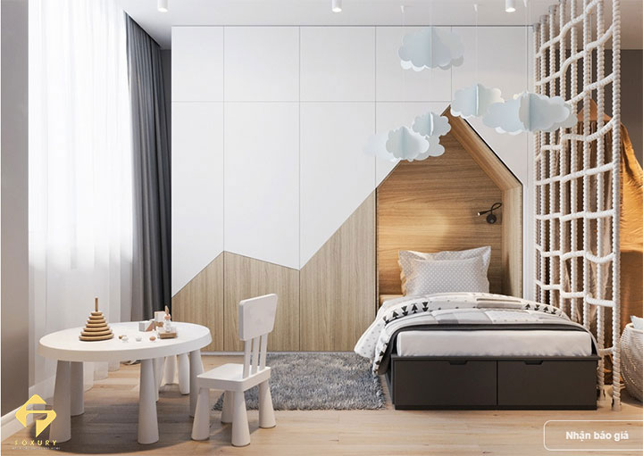 nội thất phòng ngủ bé trai