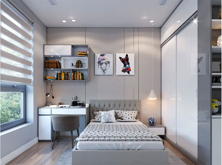 nội thất phòng ngủ bé trai