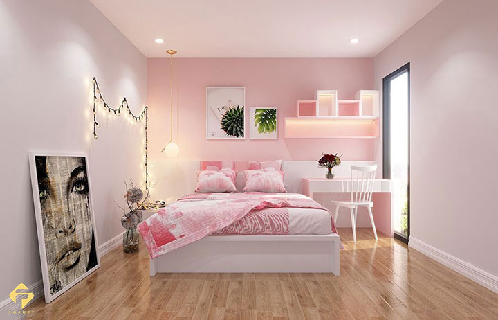 nội thất phòng ngủ bé gái 5-7 tuổi
