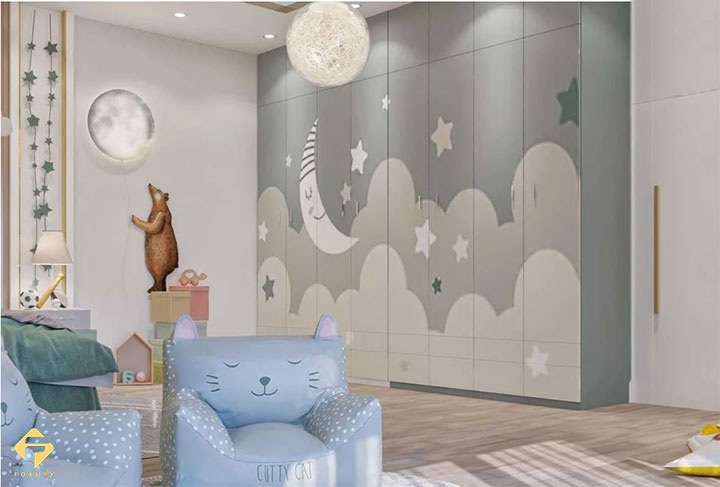 nội thất phòng ngủ bé gái 10 tuổi