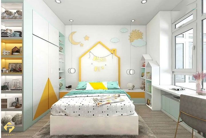 nội thất phòng ngủ bé gái 10 tuổi