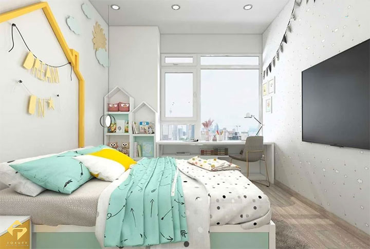 nội thất phòng ngủ bé gái 10 tuổi