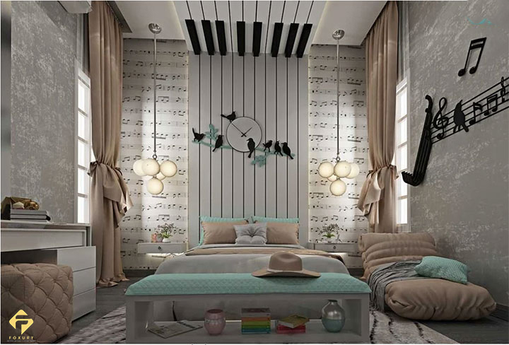 nội thất phòng ngủ bé gái 15 tuổi