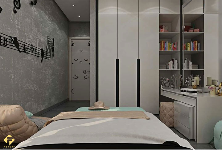 nội thất phòng ngủ bé gái 15 tuổi