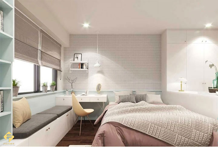 nội thất phòng ngủ bé gái 15 tuổi