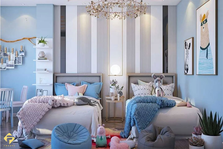 nội thất phòng ngủ bé gái 10 tuổi