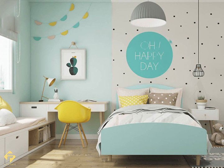 nội thất phòng ngủ bé gái 5-7 tuổi