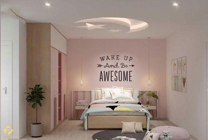 nội thất phòng ngủ bé gái 5-7 tuổi