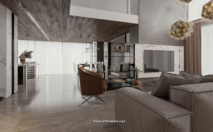 phòng khách luxury