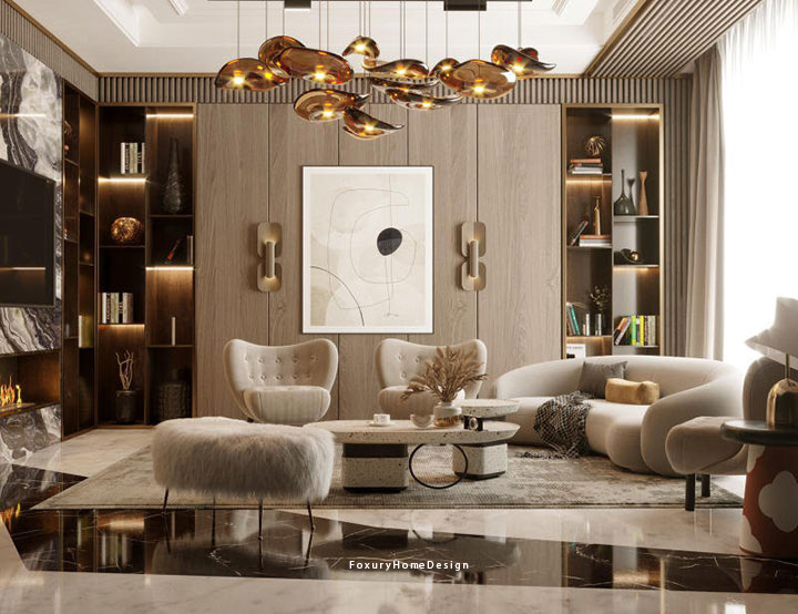 phòng khách luxury