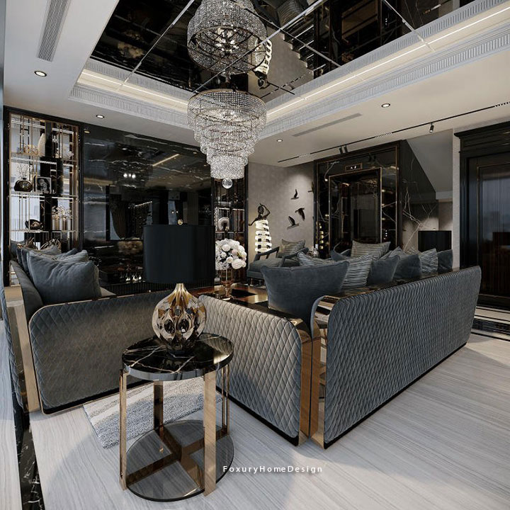 phòng khách luxury
