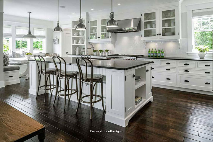 nội thất bếp phong cách luxury