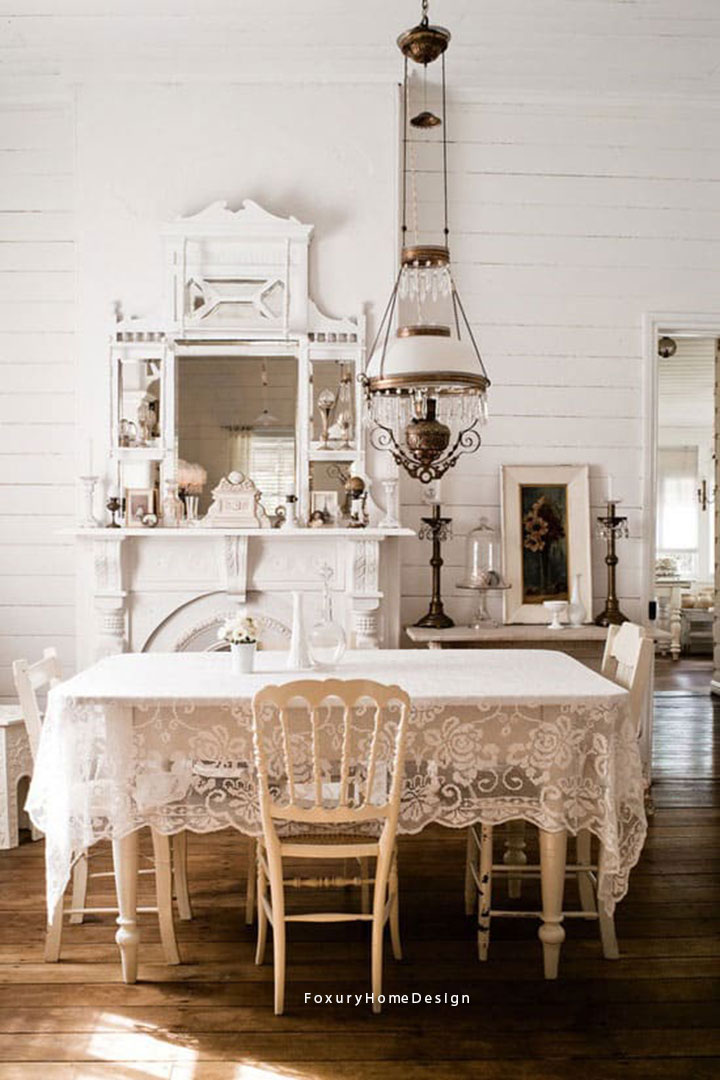 Bếp phong cách nội thất Vintage